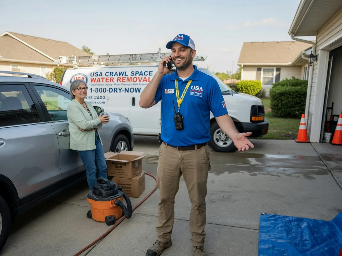 Crawl Space Water Removal Hallettsville, TX FAQs